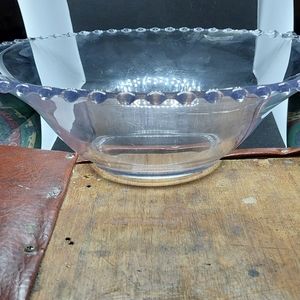 Glass Bowl 12in. Clear